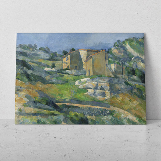 Casas en Provenza:- Paul Cezanne (Horizontal)