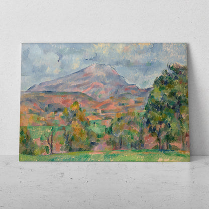 La Montaña Sainte-Victoire- Paul Cezanne (Horizontal)