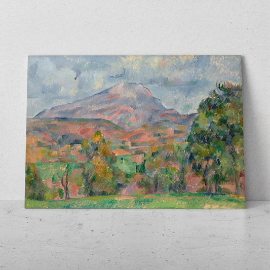 La Montaña Sainte-Victoire- Paul Cezanne (Horizontal)
