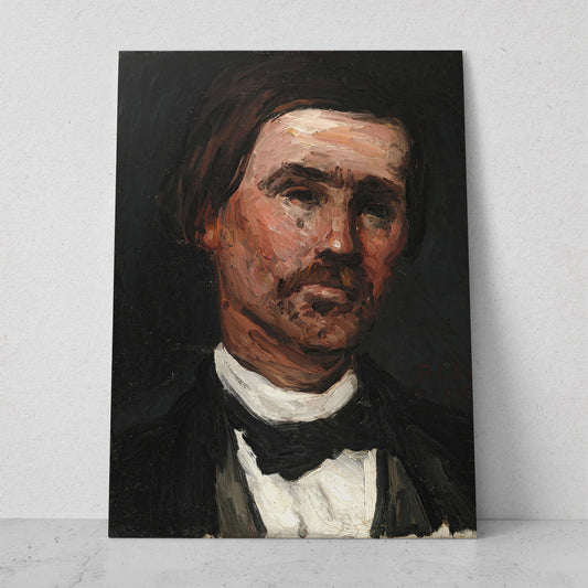 Cabeza de hombre - Paul Cezanne (Vertical)