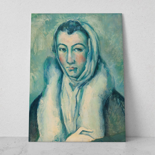 La dama del armiño- Paul Cezanne (Vertical)