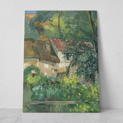 Casa del Père Lacroix - Paul Cezanne (Vertical)