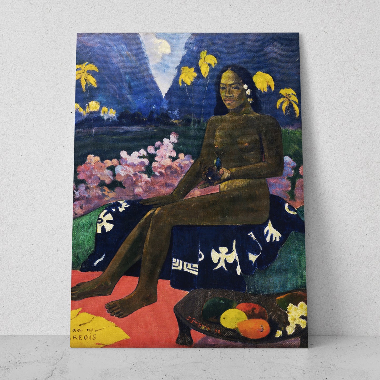 La semilla de los Areoi - Paul Gauguin (Vertical)