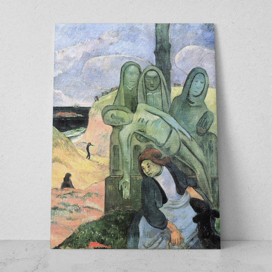 El Cristo Verde - Paul Gauguin (Vertical)