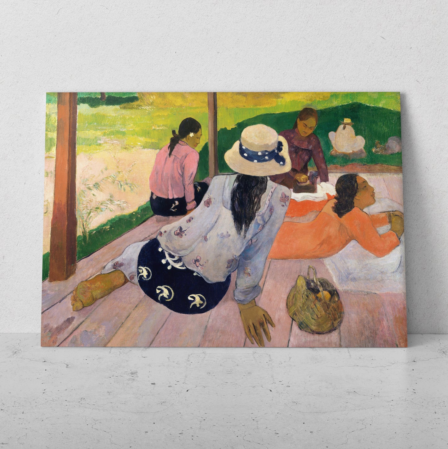 La Siesta- Paul Gauguin (Horizontal)