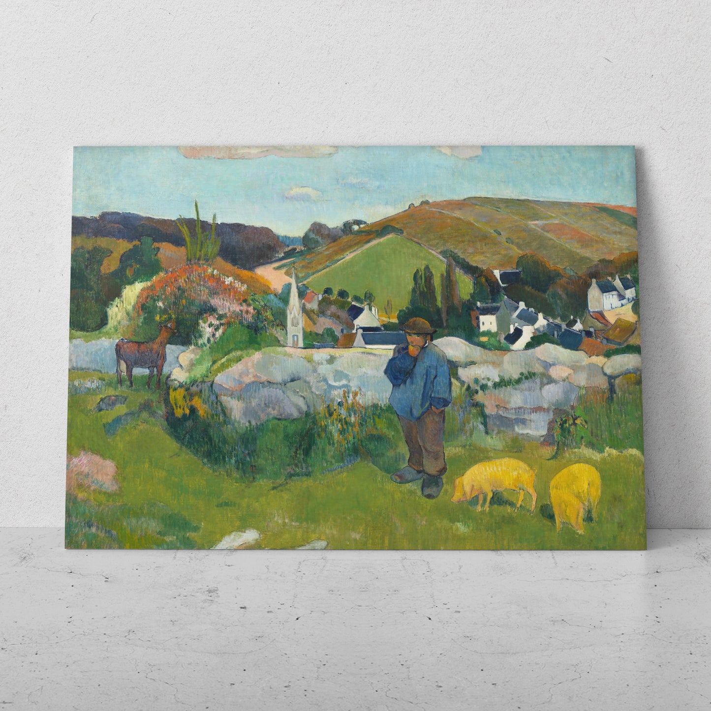 El porquerizo - Paul Gauguin (Horizontal)