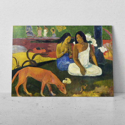 El perro rojo - Paul Gauguin (Horizontal)