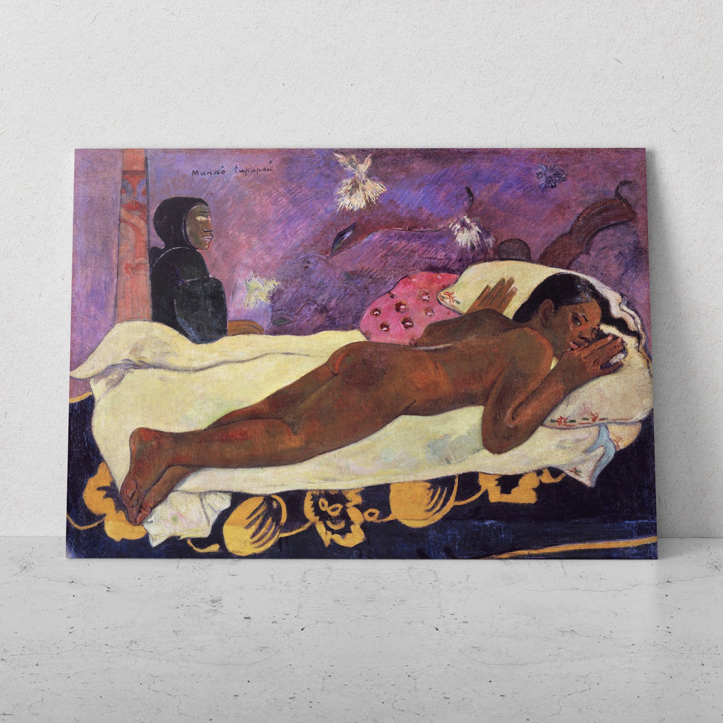 El espíritu de los muertos vela - Paul Gauguin (Horizontal)