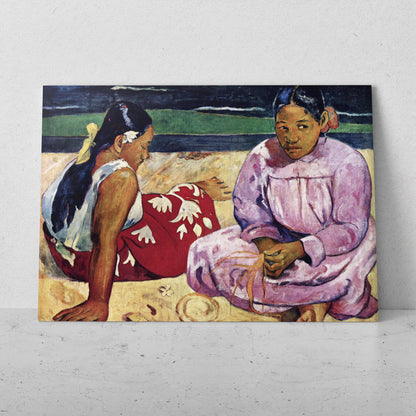Mujeres de Tahití - Paul Gauguin (Horizontal)