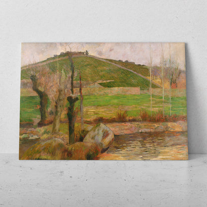 Paisaje cerca de Pont-Aven - Paul Gauguin (Horizontal)