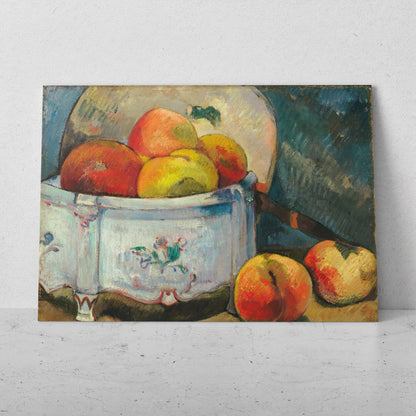 Naturaleza muerta con duraznos - Paul Gauguin (Horizontal)