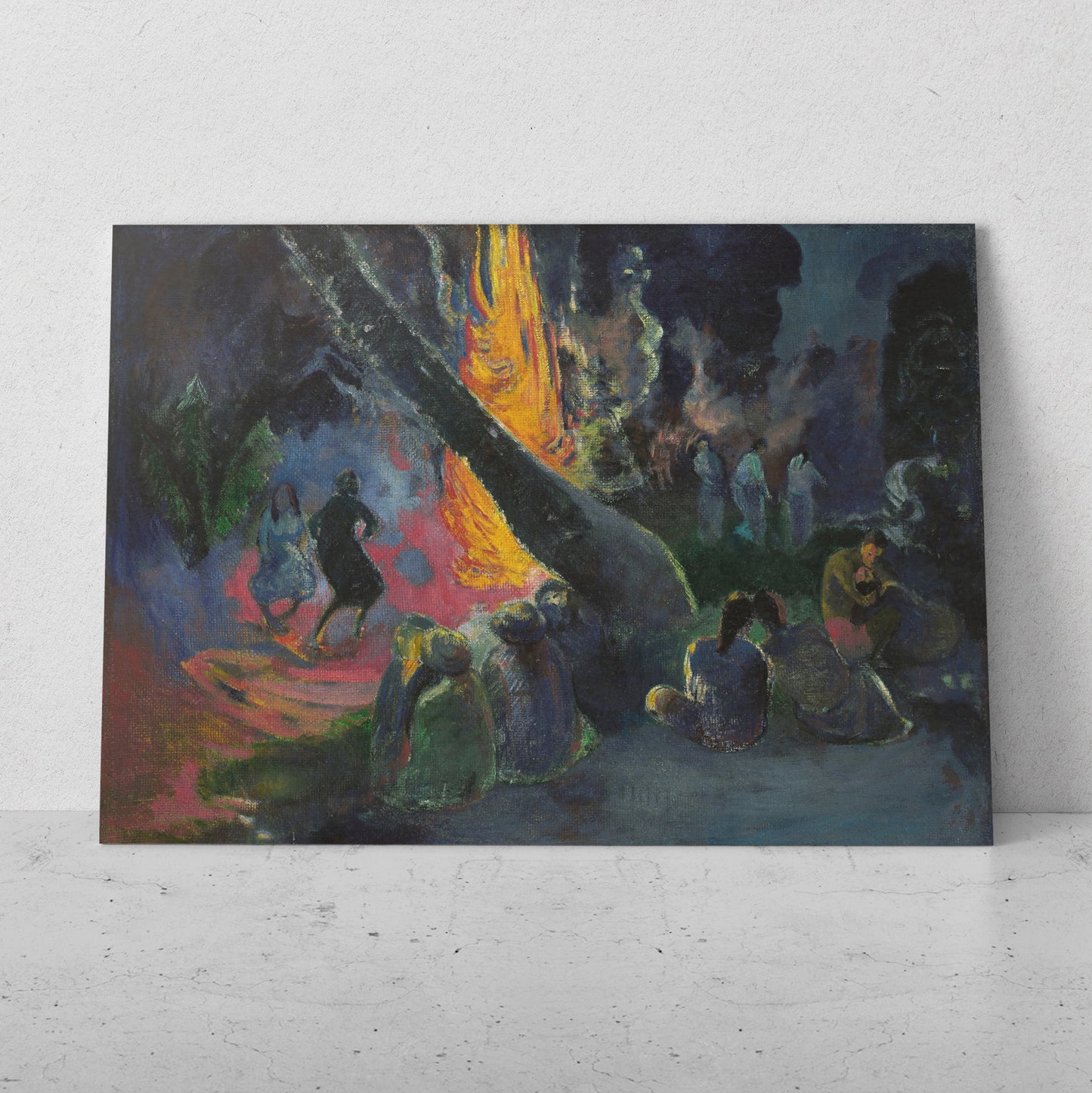 La danza del fuego - Paul Gauguin (Horizontal)