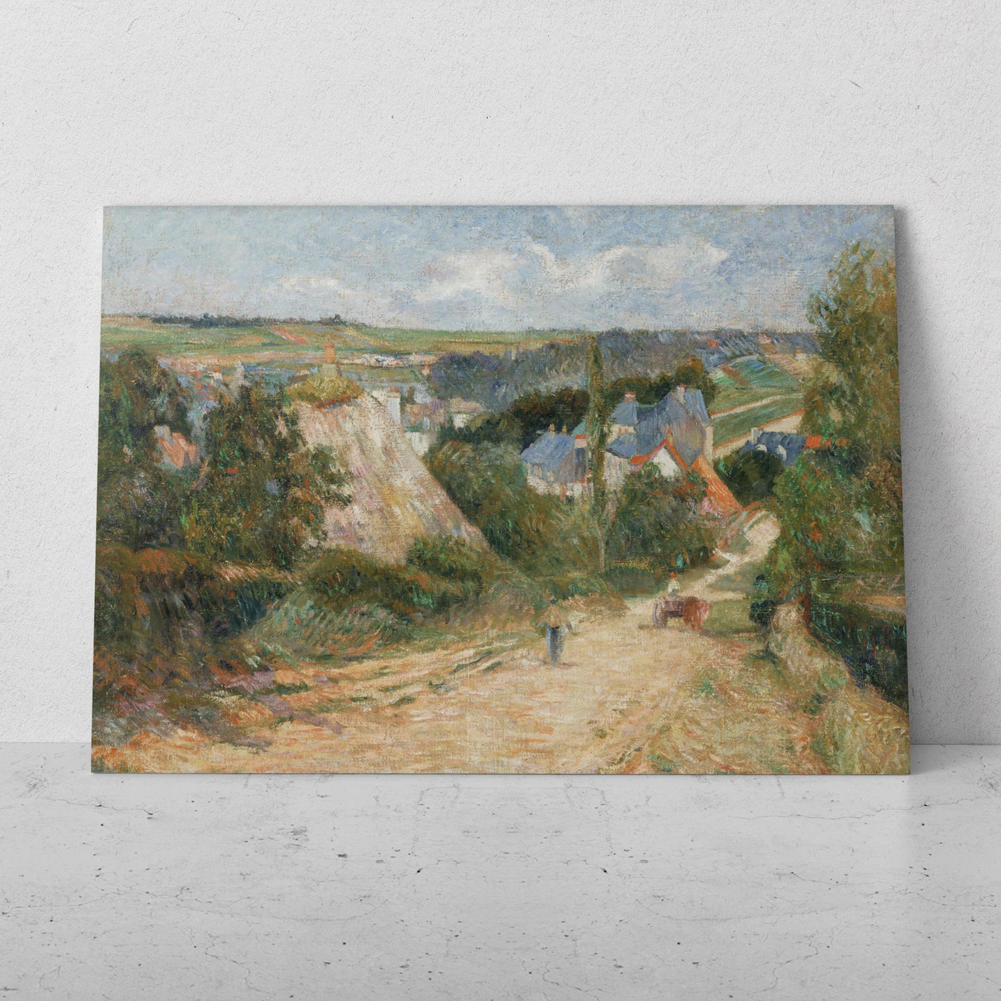 Entrada al pueblo de Osny - Paul Gauguin (Horizontal)