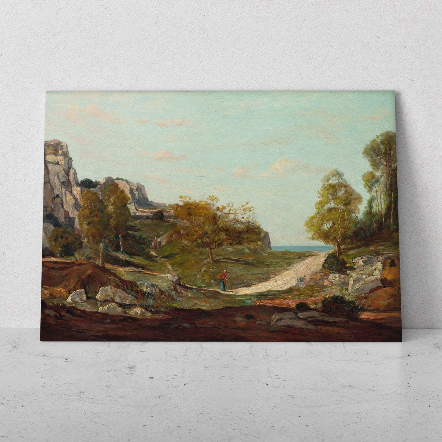 Paisaje en Saint-André - Paul Gauguin (Horizontal)