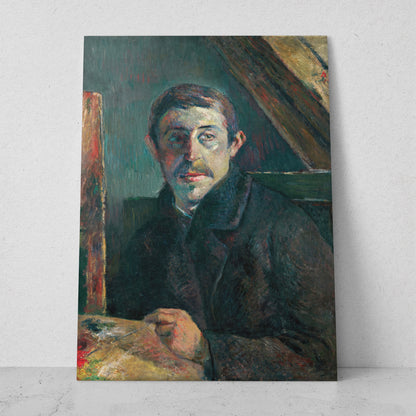 Autorretrato con halo- Paul Gauguin (Vertical)