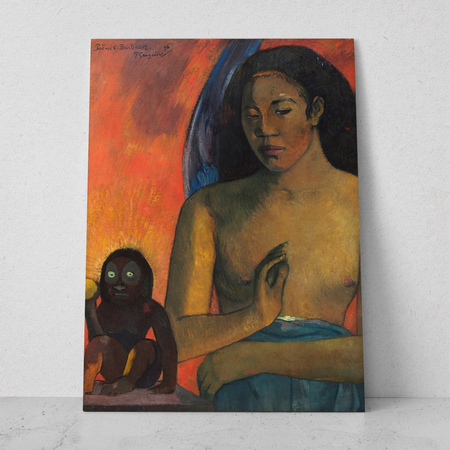 Poèmes Barbares- Paul Gauguin (Vertical)