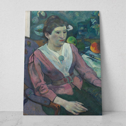 Retrato de una mujer - Paul Gauguin (Vertical)