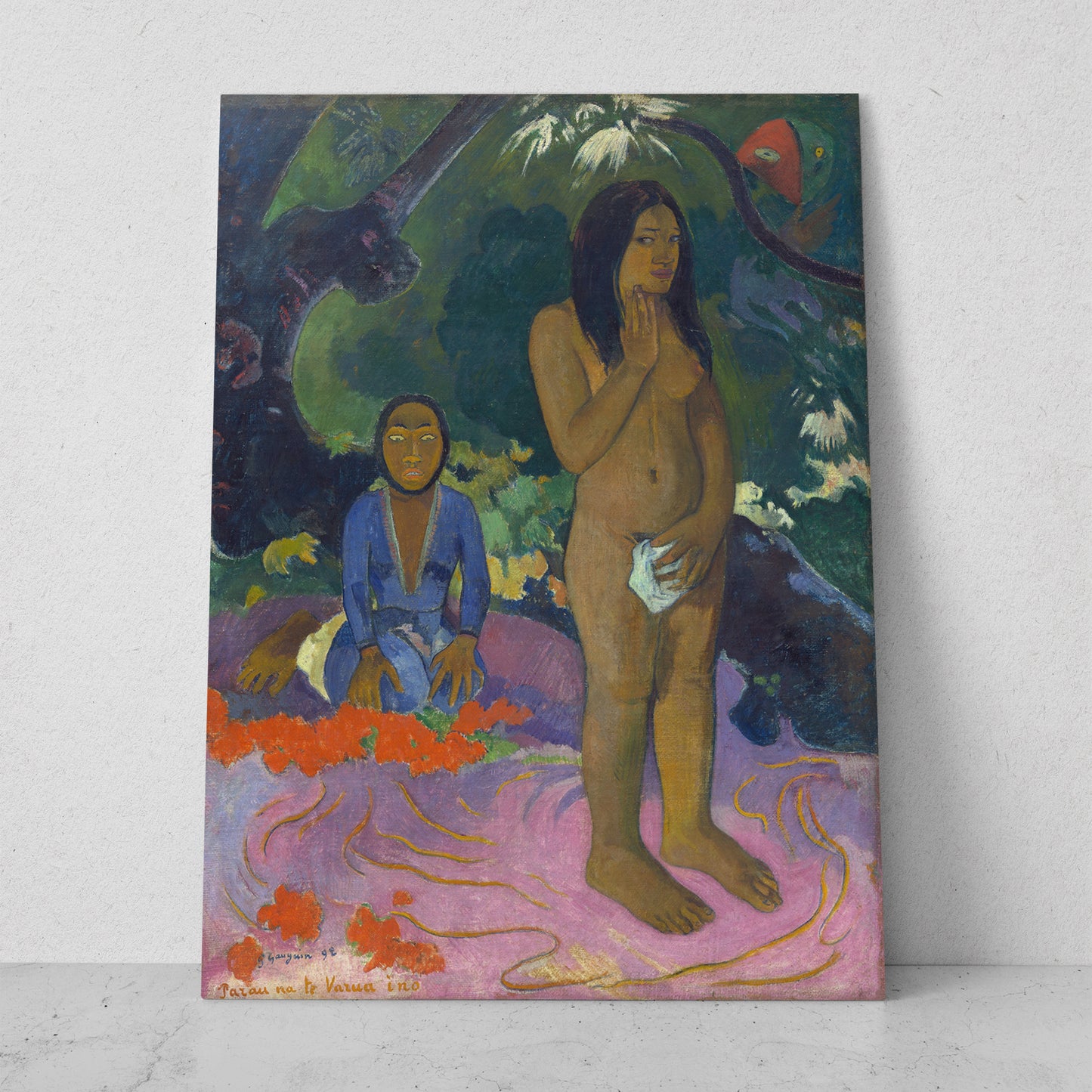 Palabras del Diablo - Paul Gauguin (Vertical)