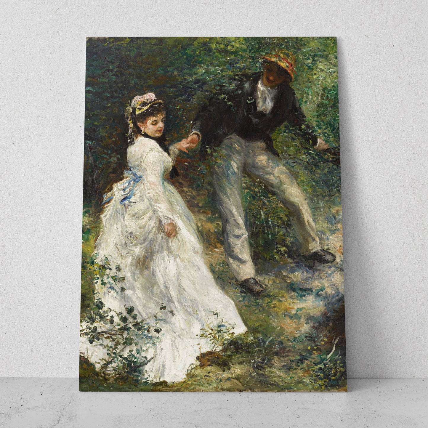 La Promenade - Pierre Auguste Renoir (Vertical)