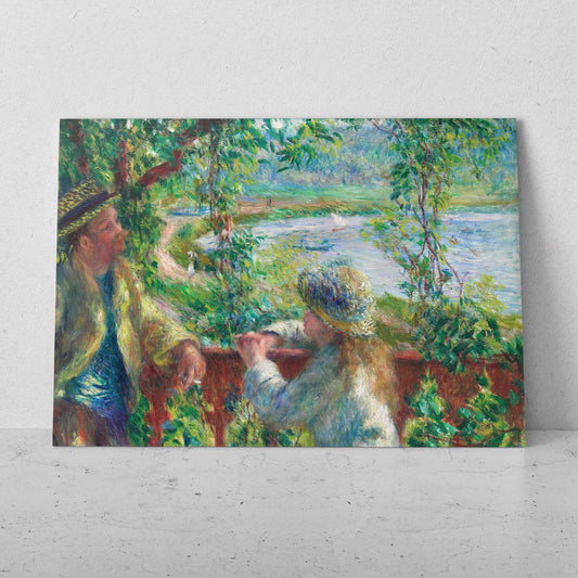 Cerca del lago - Pierre Auguste Renoir (Horizontal)