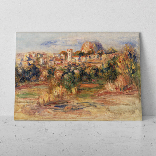 Paisaje, La Gaude - Pierre Auguste Renoir (Horizontal)