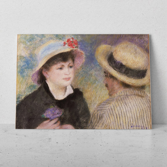 Pareja de navegantes - Pierre Auguste Renoir (Horizontal)