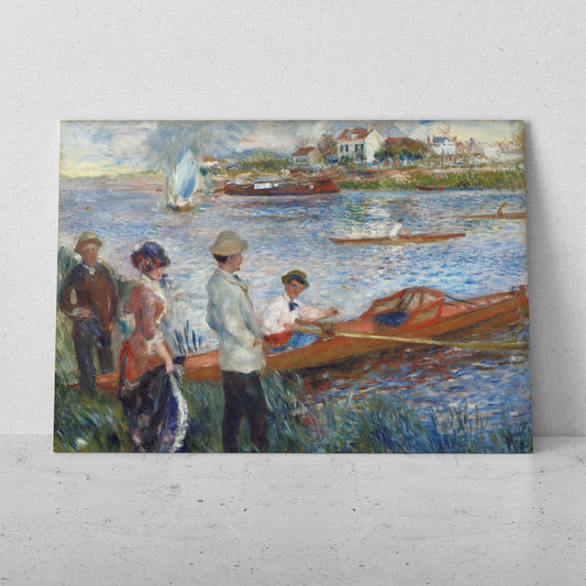 Remeros en Chatou - Pierre Auguste Renoir (Horizontal)