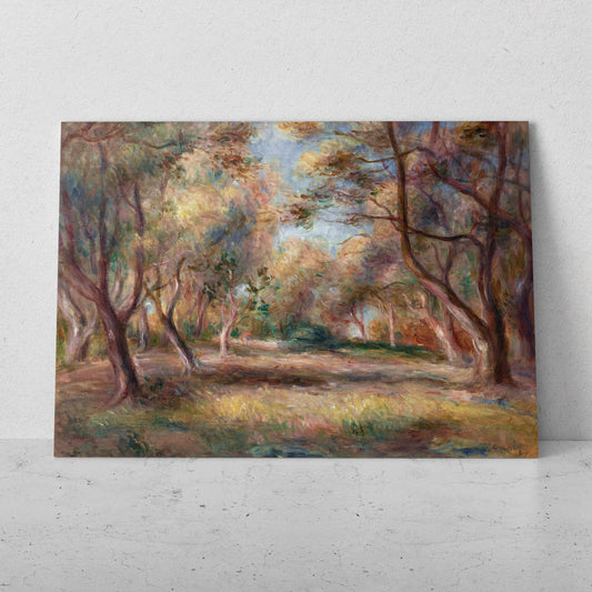 Paisaje Arboles - Pierre Auguste Renoir (Horizontal)