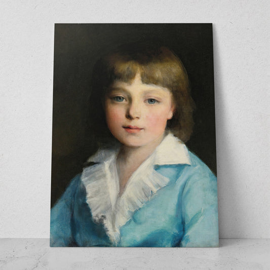 El joven azul - Pierre Auguste Renoir (Vertical)