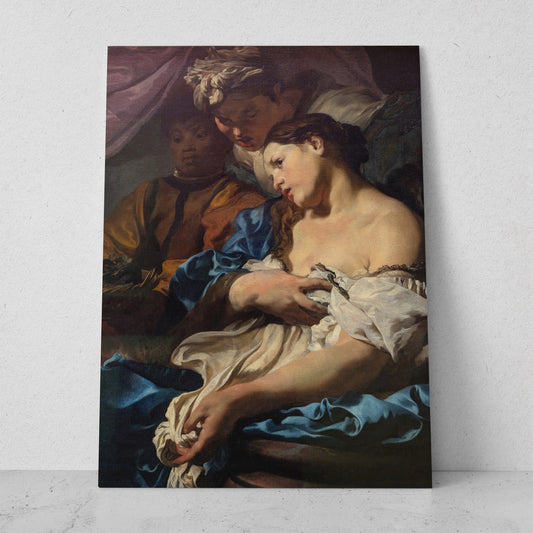 La Muerte de Cleopatra - Johann Liss (Vertical)