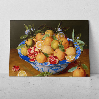 Naturaleza muerta con limones (Horizontal)