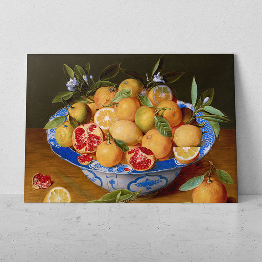 Naturaleza muerta con limones (Horizontal)