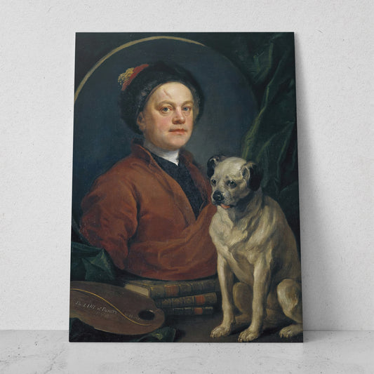Autorretrato - William Hogarth (Vertical)