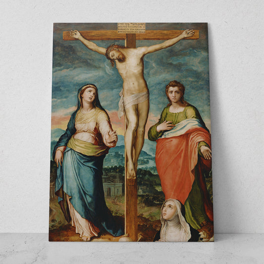Cristo crucificado de Marco Pino (Vertical) #RC_36
