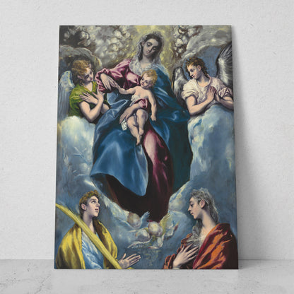 La virgen en los cielos (Vertical) #RC_41