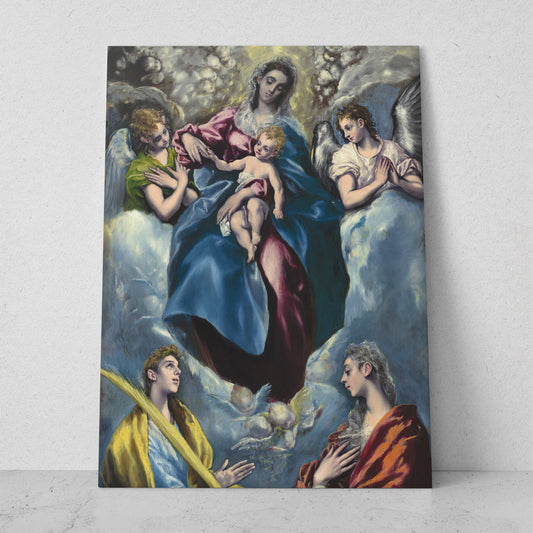 La virgen en los cielos (Vertical) #RC_41