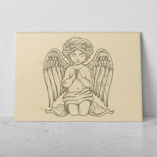 El ángel rezando (Horizontal) #RC_78
