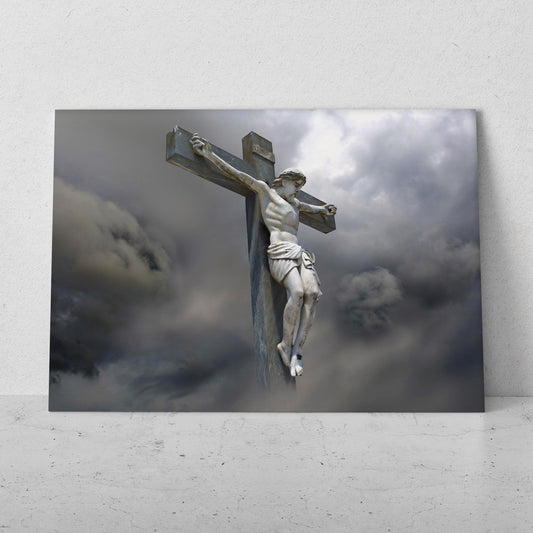 Jesús en la cruz en el cielo (Horizontal) #RC_82
