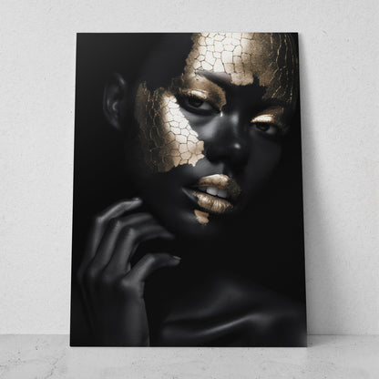Mujeres Black & Gold AI (Vertical) #T01-P17