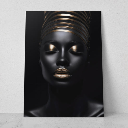 Mujeres Black & Gold AI (Vertical) #T01-P20