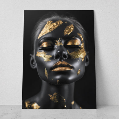 Mujeres Black & Gold AI (Vertical) #T01-P31