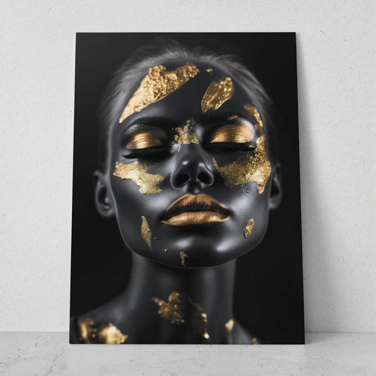 Mujeres Black & Gold AI (Vertical) #T01-P31