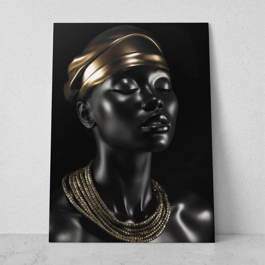 Mujeres Black & Gold AI (Vertical) #T01-P47