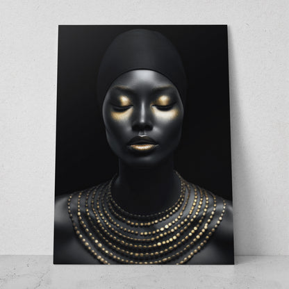Mujeres Black & Gold AI (Vertical) #T01-P49
