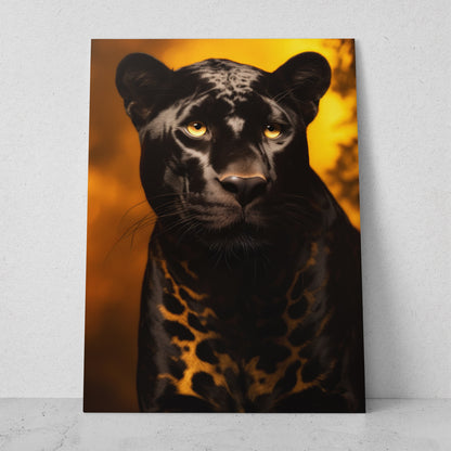 Pantera - Fondo Amarillo (Vertical)