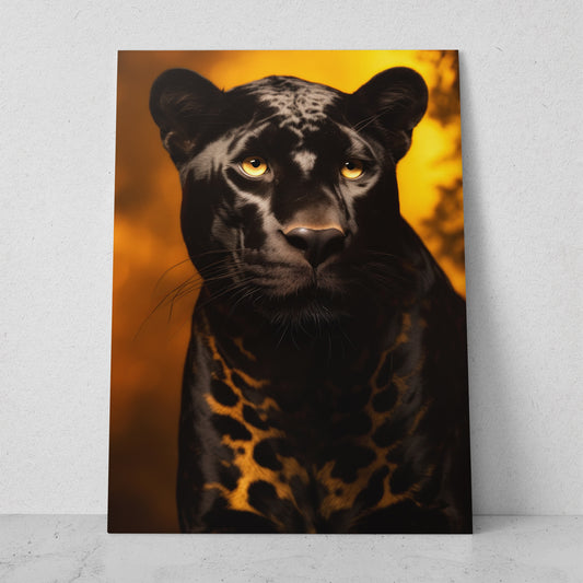 Pantera - Fondo Amarillo (Vertical)