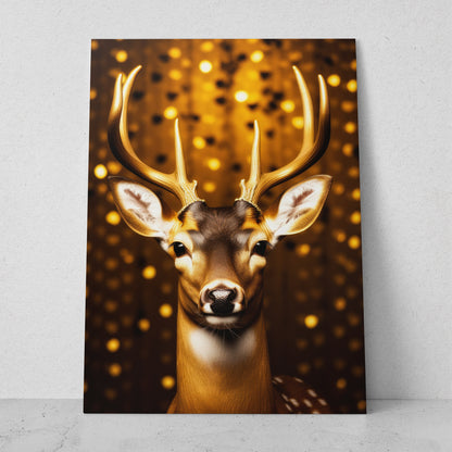 Venado - Fondo Amarillo (Vertical)