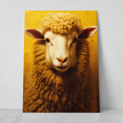 Borrego - Fondo Amarillo (Vertical)