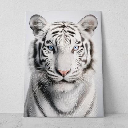 Tigre - Fondo Blanco (Vertical)