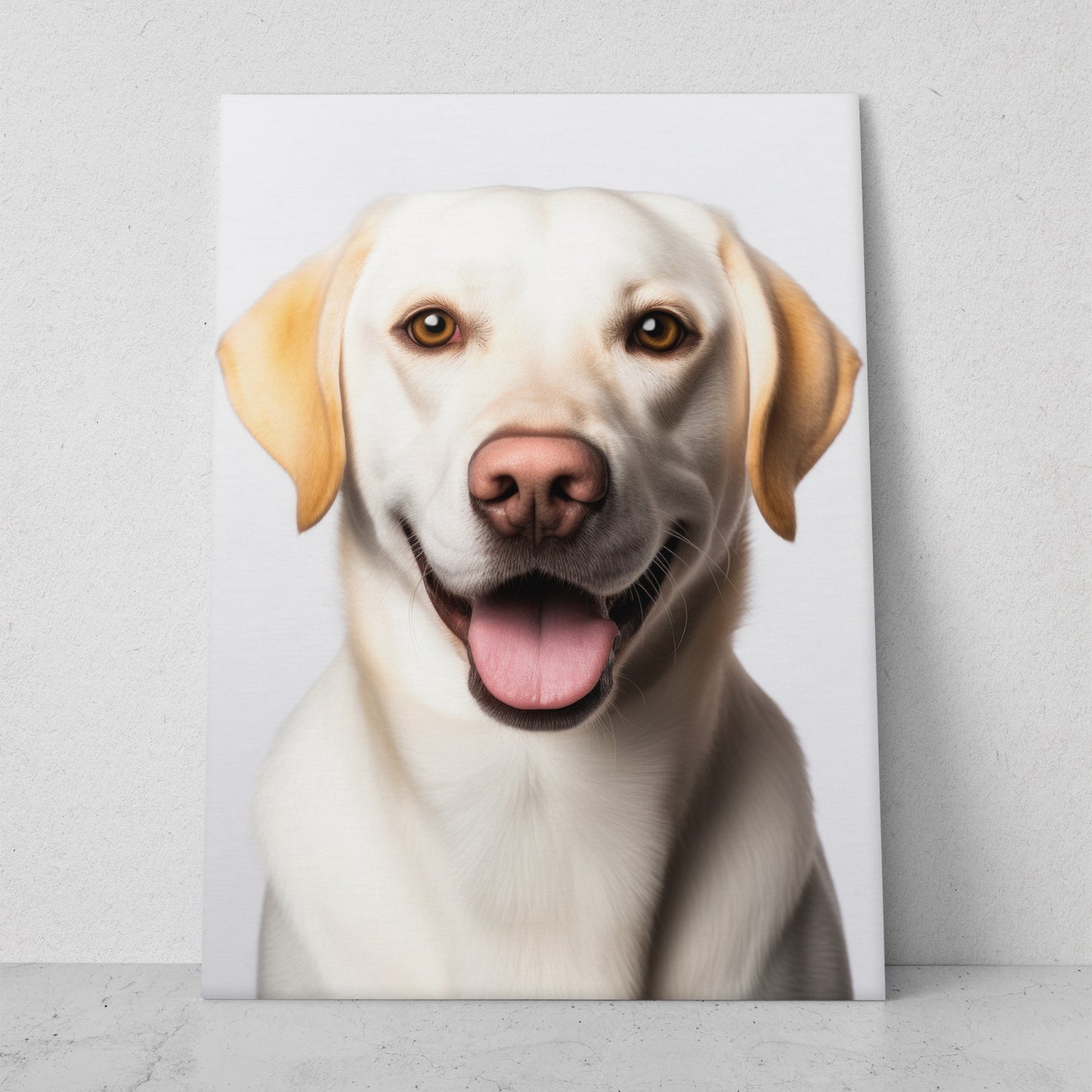 Perro - Fondo Blanco (Vertical)